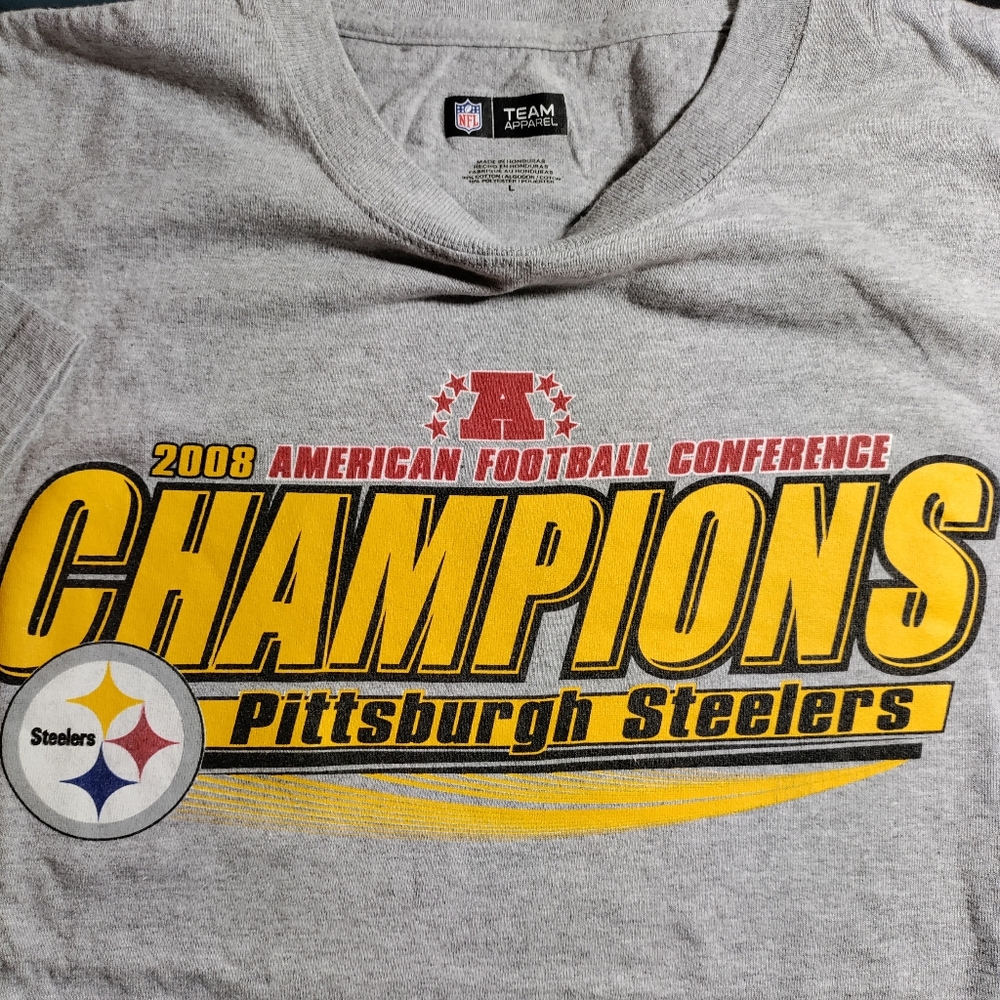 Vintage Pittsburgh Steelers AFC champions t-shirt